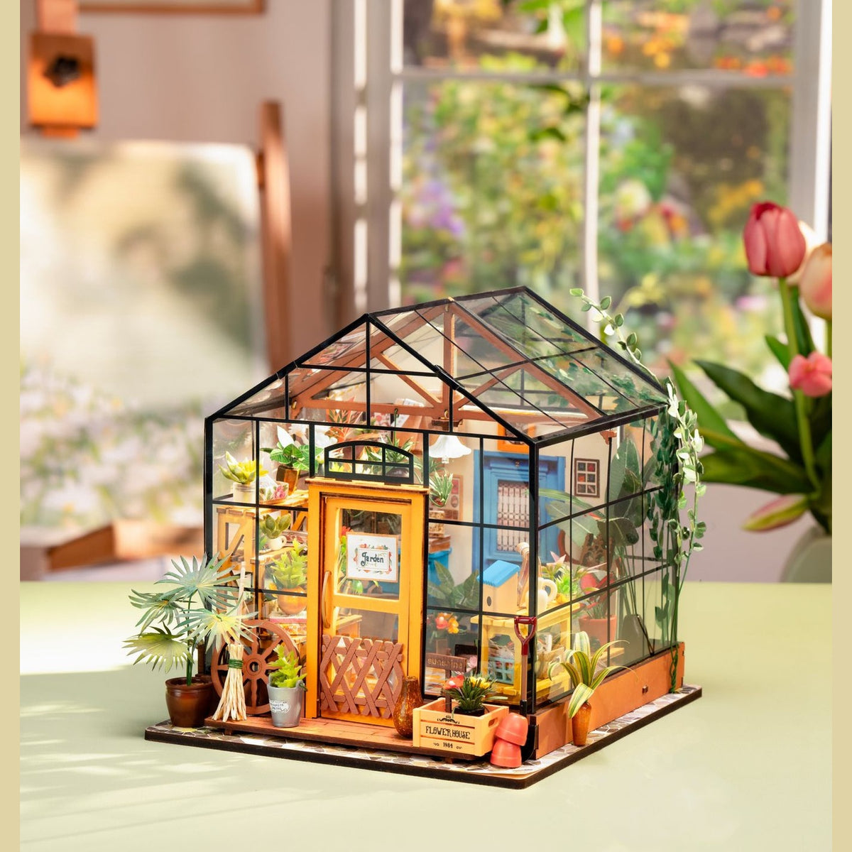Rolife Cathy's Flower House DG104 – DIY Gewächshaus