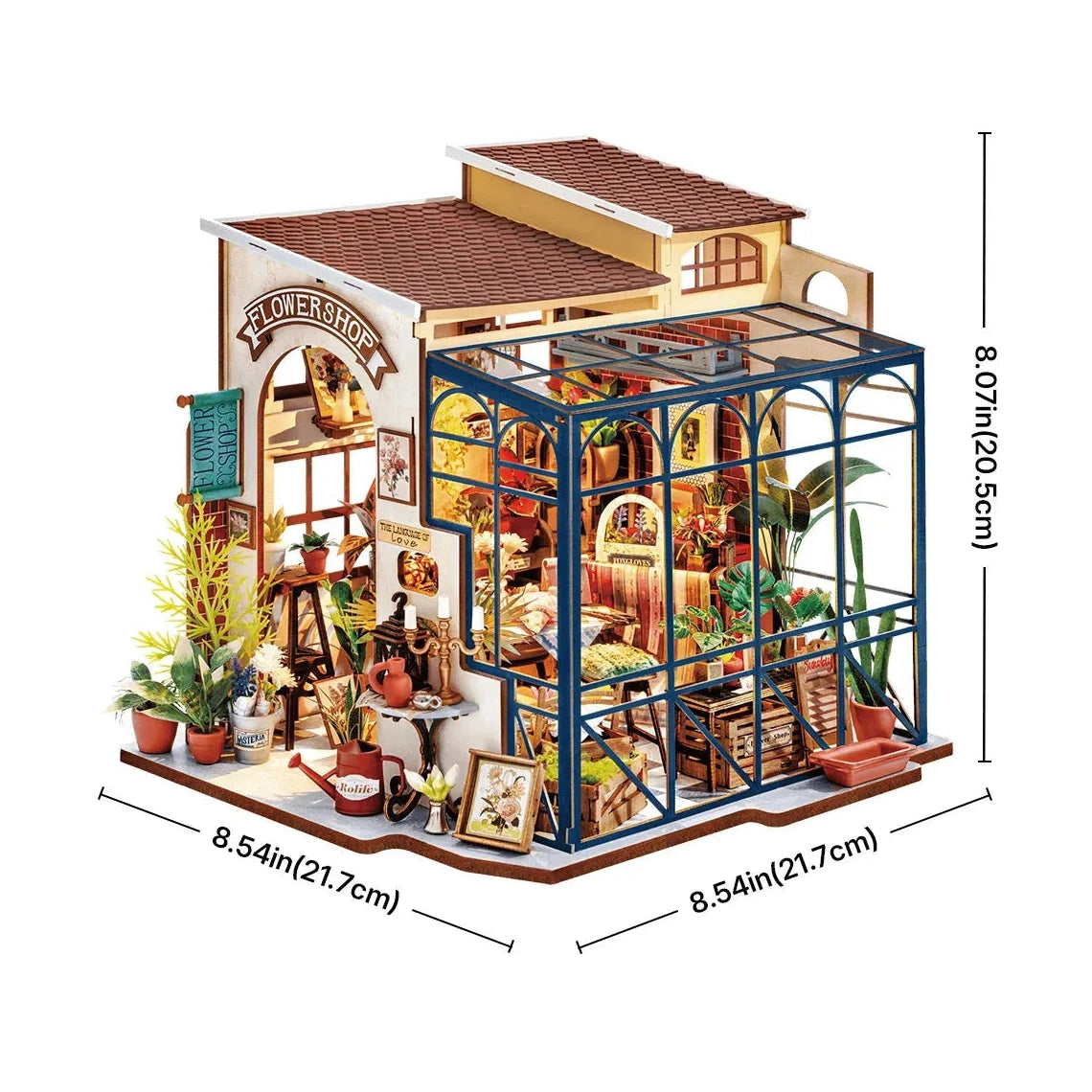 Rolife Emily's Flower Shop DG145 – DIY Blumenladen
