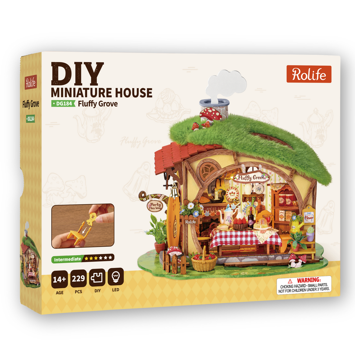 Rolife Fluffy Grove DG184 – DIY Miniatur-Waldhütte