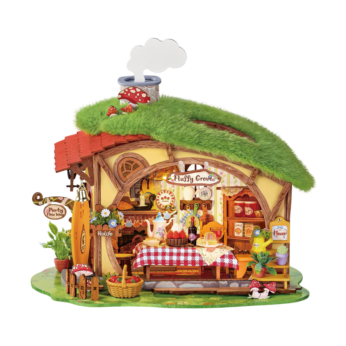Rolife Fluffy Grove DG184 – DIY Miniatur-Waldhütte
