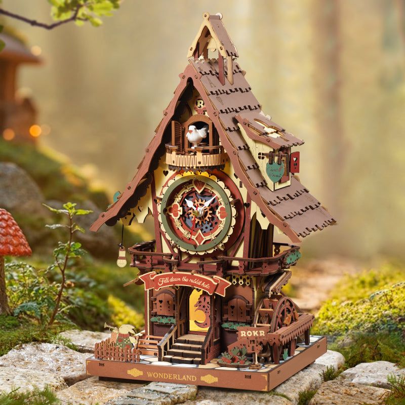 ROKR Cuckoo Clock LC901C – Kuckucksuhr aus Holz bauen