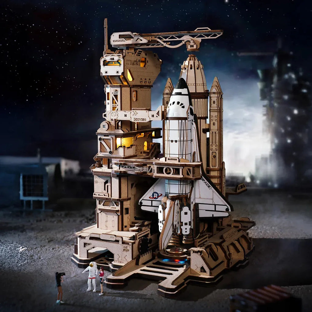 ROKR Space Shuttle LKA02 – 3D-Holzpuzzle mit Motor