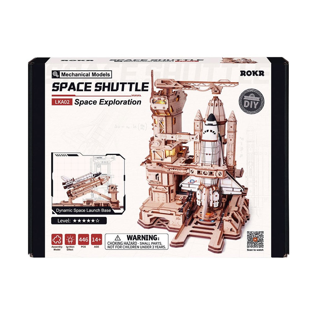 ROKR Space Shuttle LKA02 – 3D-Holzpuzzle mit Motor