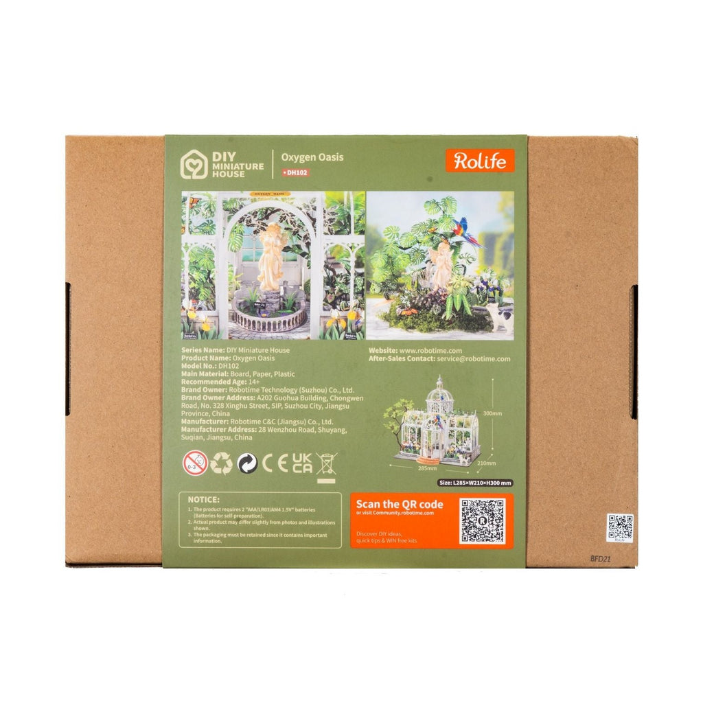 Rolife Oxygen Oasis DH102 – DIY Miniatur-Gewächshaus