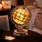 ROKR Luminous Globe ST003D – Holzglobus mit Licht & Motor