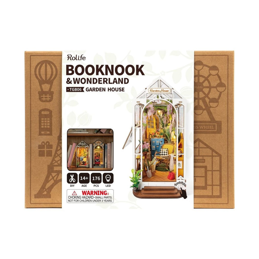 Rolife Holiday Garden House TGB06 – Book Nook mit LED