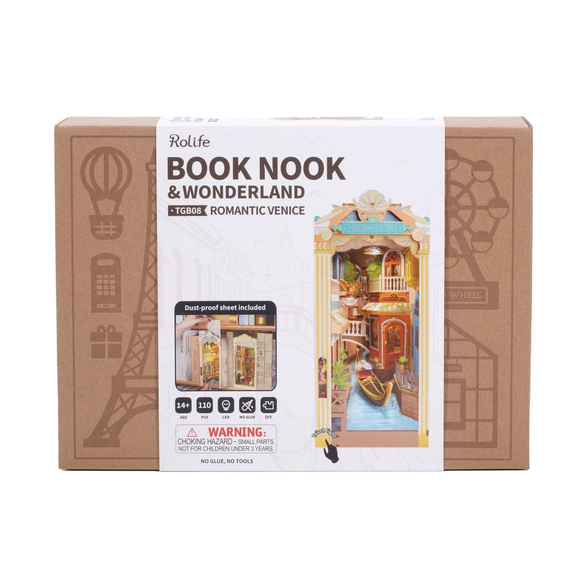 Rolife Romantic Venice TGB08 – DIY Book Nook Venedig