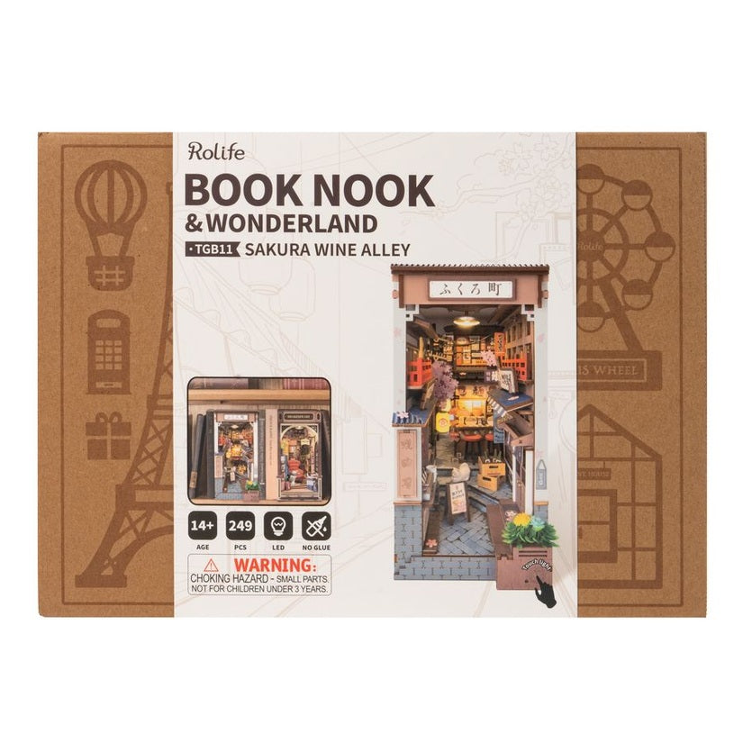 Rolife Sakura Wine Alley TGB11 – Japanisches Book Nook