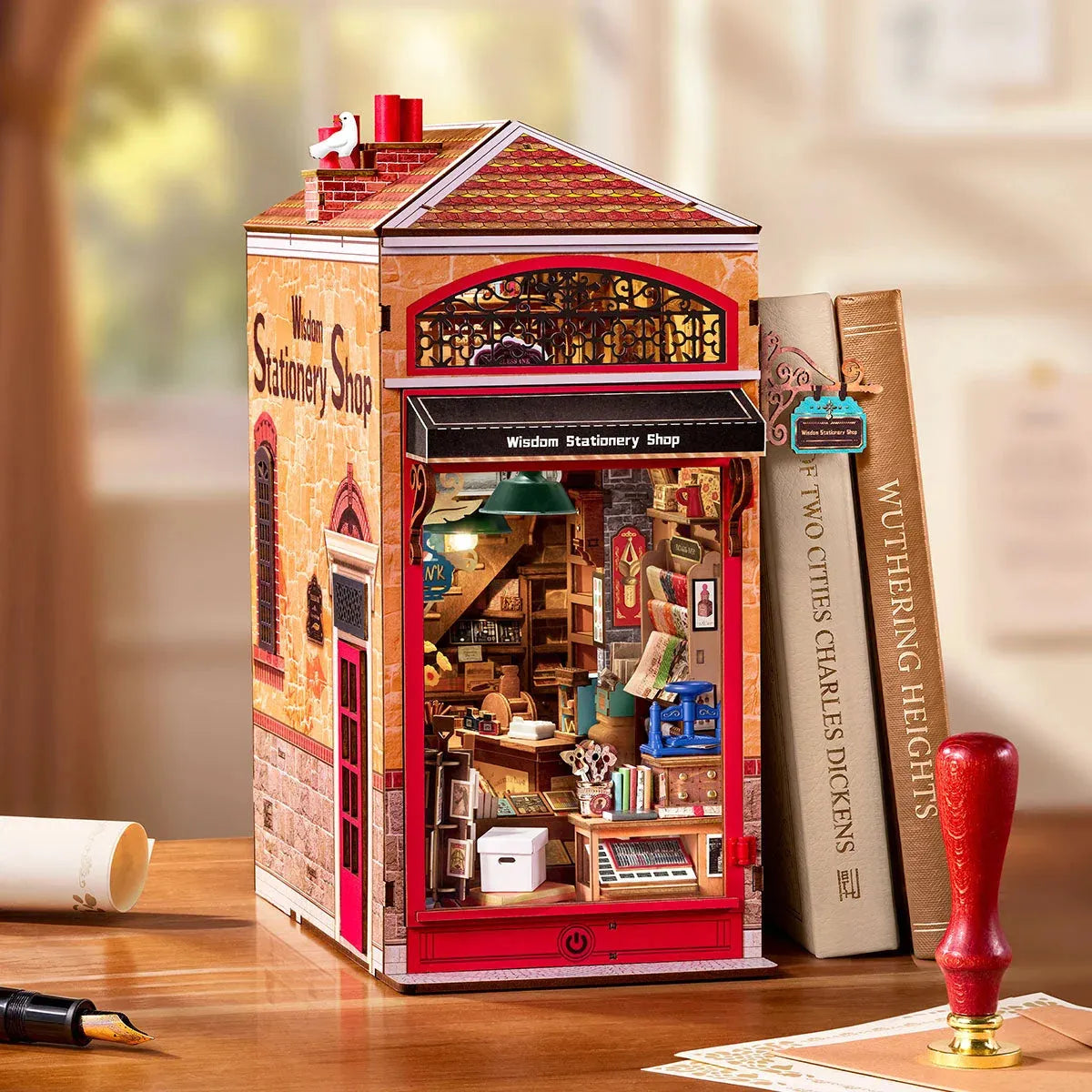 Rolife Wisdom Stationery Shop TGB19 – DIY Book Nook