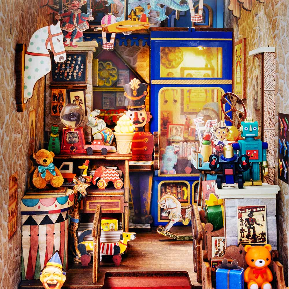 Rolife Treasure Toy Shop TGB23 – DIY Book Nook Spielzeugladen