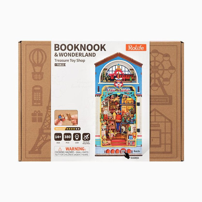 Rolife Treasure Toy Shop TGB23 – DIY Book Nook Spielzeugladen