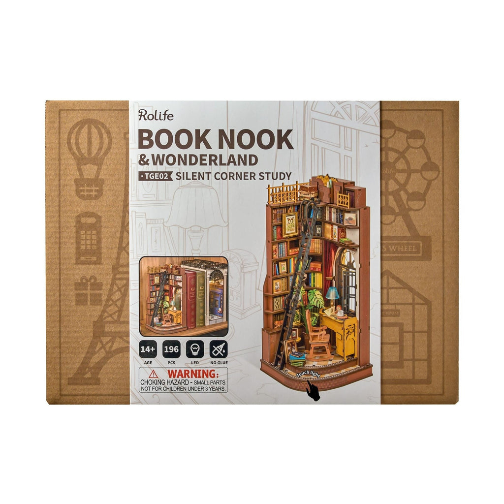 Rolife Silent Corner Study TGE02 – Book Nook mit LED