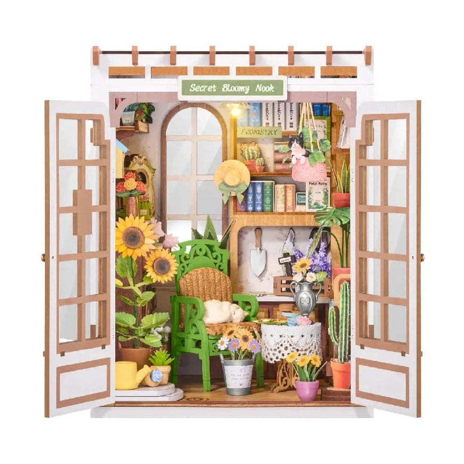 Rolife Secret Bloomy Nook TGE04 – DIY Book Nook Garten