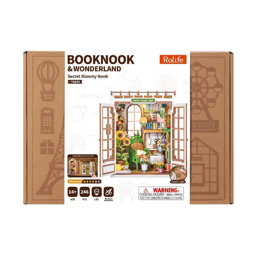 Rolife Secret Bloomy Nook TGE04 – DIY Book Nook Garten