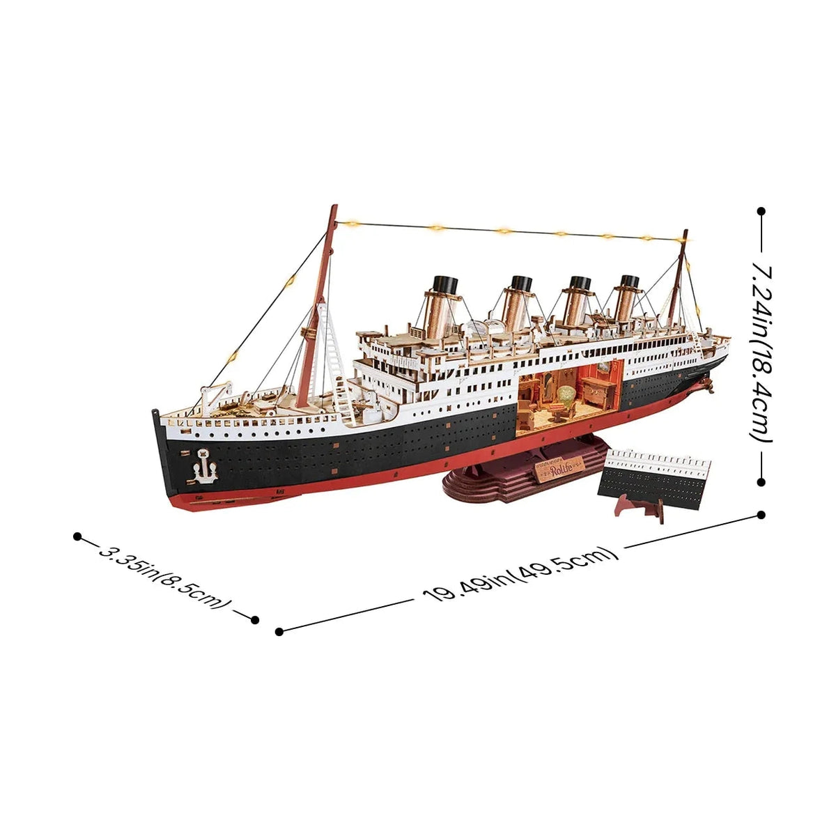Rolife 1912 Eternal Atlantic Voyager TGL02 – Schiffsmodell