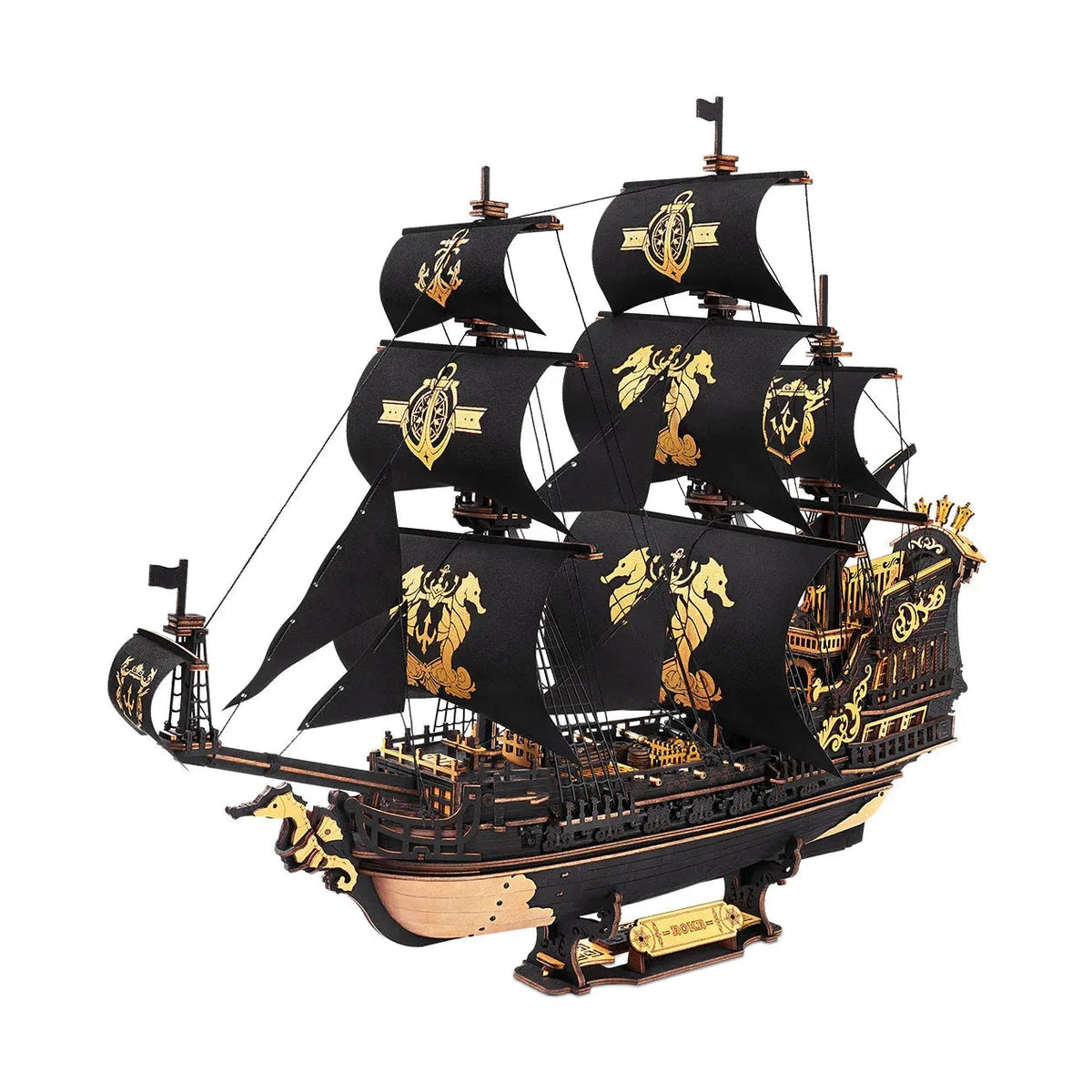 ROKR The Seahorse Barque MCB02 – 3D-Holzpuzzle Schiff