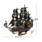 ROKR The Seahorse Barque MCB02 – 3D-Holzpuzzle Schiff