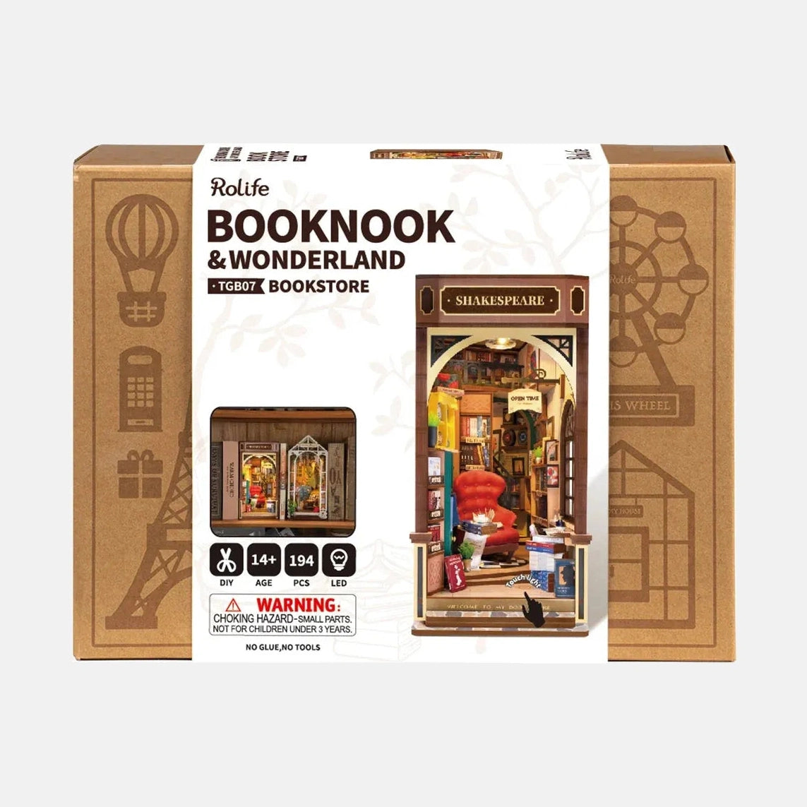 Rolife Bookstore TGB07 – DIY Book Nook Buchhandlung